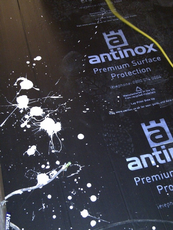 Antinox® Recycled Protection Boards 2.4m x 1.2m Black