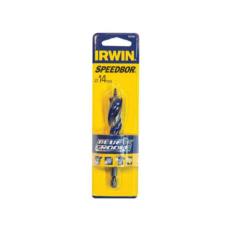 Irwin® Blue Groove 6X Stubby Wood Bit 14 x 100mm IRWIN® - RockBottom Northampton