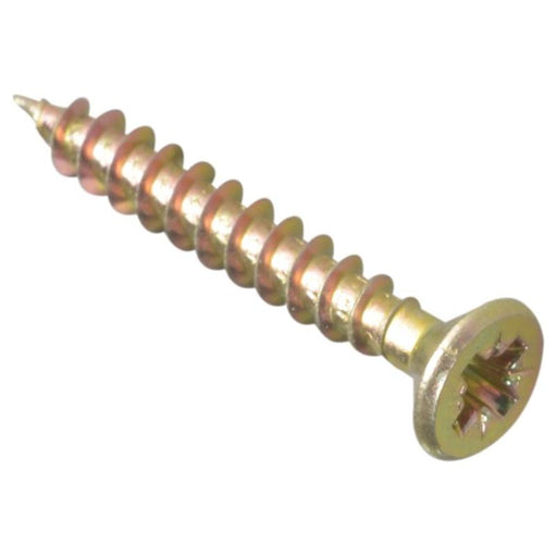 Forgefix Multi-Purpose Pozi Compatible Screw CSK ST ZYP 4.0 x 35mm Box 200 ForgeFix - RockBottom Northampton