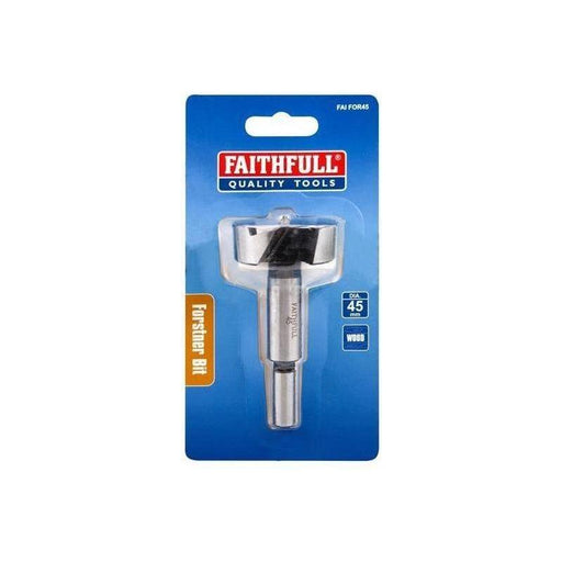 Faithfull Forstner Bit 45mm Faithfull - RockBottom Northampton