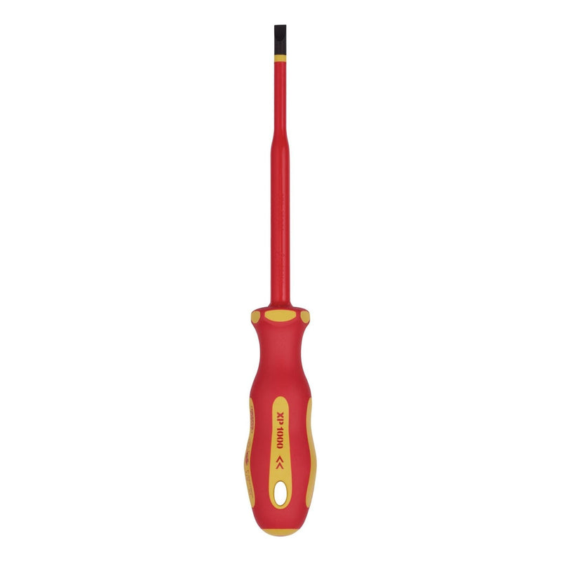 Draper XP1000 VDE Slimline Plain Slot Screwdriver, 5.5 x 125mm 02161 Draper - Town Tools 