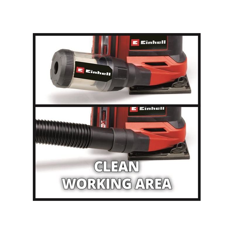 Einhell TE-OS 18/113 Li-Solo Power X-Change Palm Sander 18V Bare Unit Einhell - RockBottom Northamptin