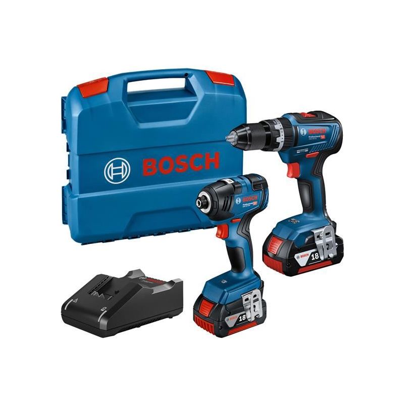 Bosch Professional Twin Pack 18V 2 x 4.0Ah Li-ion Bosch - NorthantsTrade Northampton