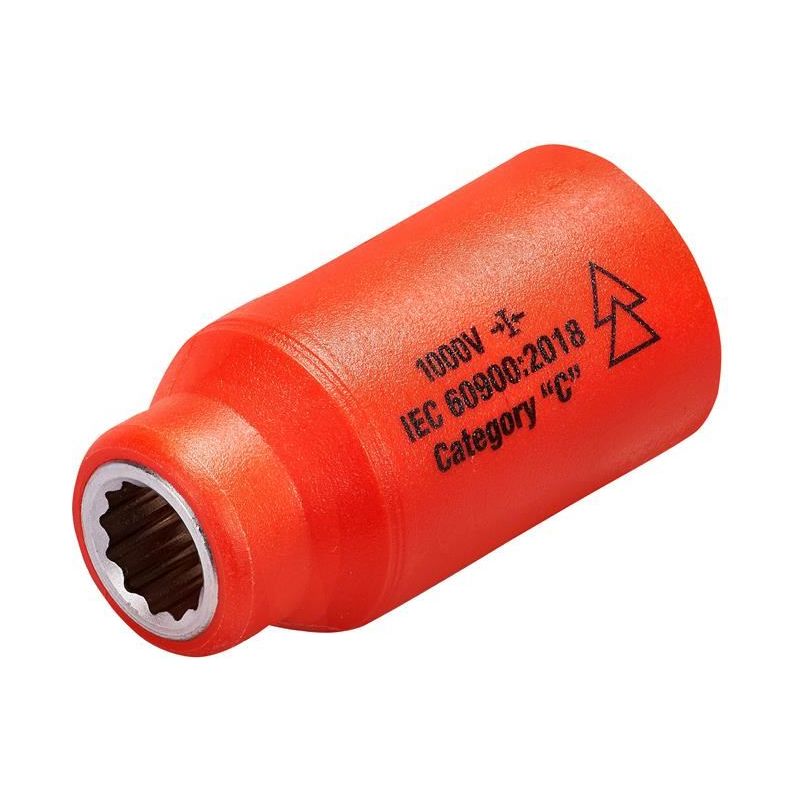 Itl Insulated Insulated 1/2in Drive Socket 10mm ITL Insulated - RockBottom Northampton