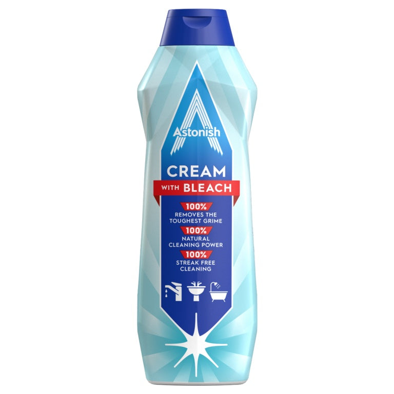 Astonish Cream Cleaner With Bleach 500ml