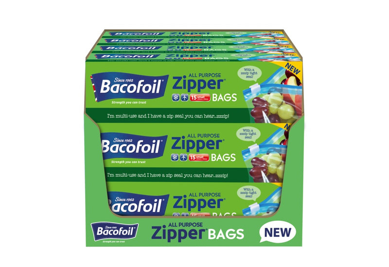 Bacofoil Zipper Bags Small Pack