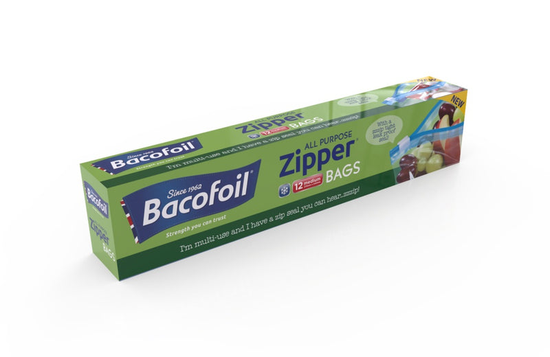 Bacofoil Zipper Bags Medium Pack