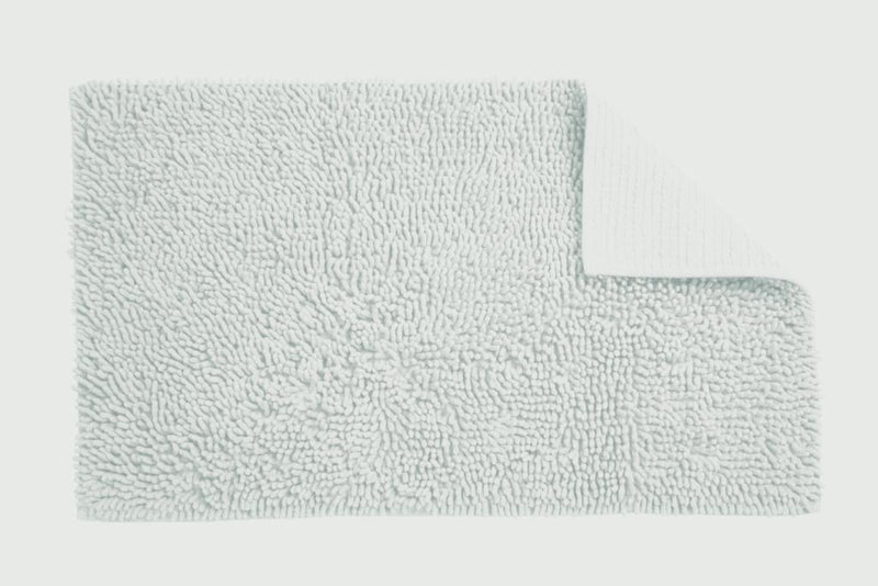 Croydex White Cotton Bathroom Mat Textile Bath Mats/White