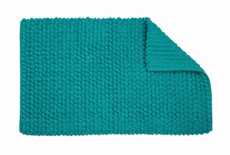Croydex Aqua Soft Cushioned Bath Mat Textile Bath Mats/Aqua