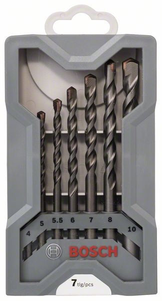 Bosch CYL-3 Concrete Drill Bit Set 7 Piece
