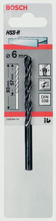 Bosch HSS Twist Point TEQ Drill Bit 7mm