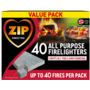 Zip Firelighters Value Pack 40