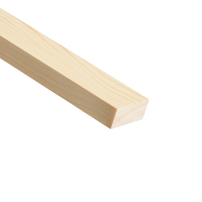 Cheshire Mouldings Knotty Pine Stripwood 2400 x 45 x 20mm