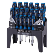 Draper Soft Grip Screwdriver, Hex. Key and Bit Set (44 Piece) 81294 Draper - Town Tools 
