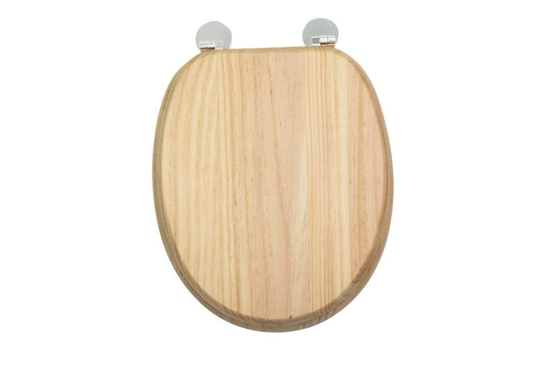 Croydex Flexi-Fix Toilet Seat Davos Blonded Pine