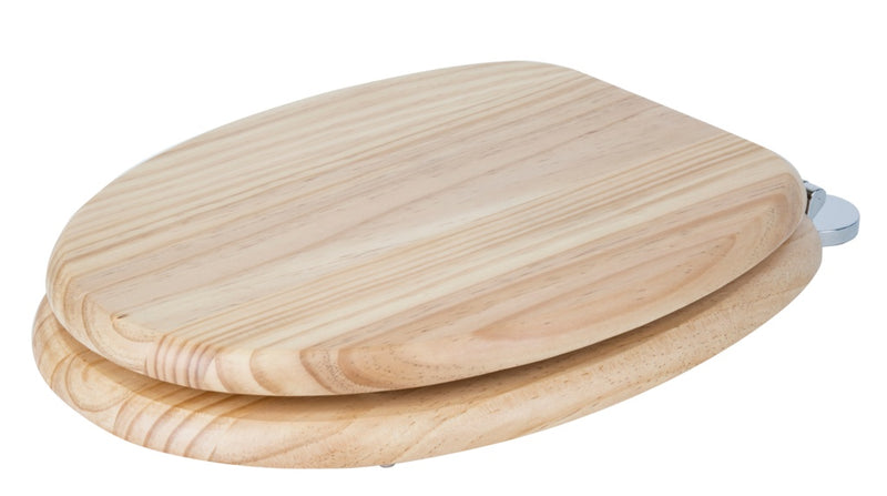 Croydex Flexi-Fix Toilet Seat Davos Blonded Pine