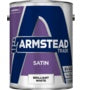Armstead Trade Satin Paint 5L Brilliant White