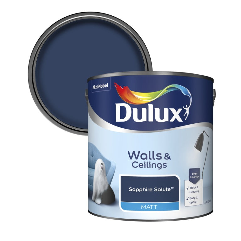 Dulux Matt 2.5L Sapphire Salute