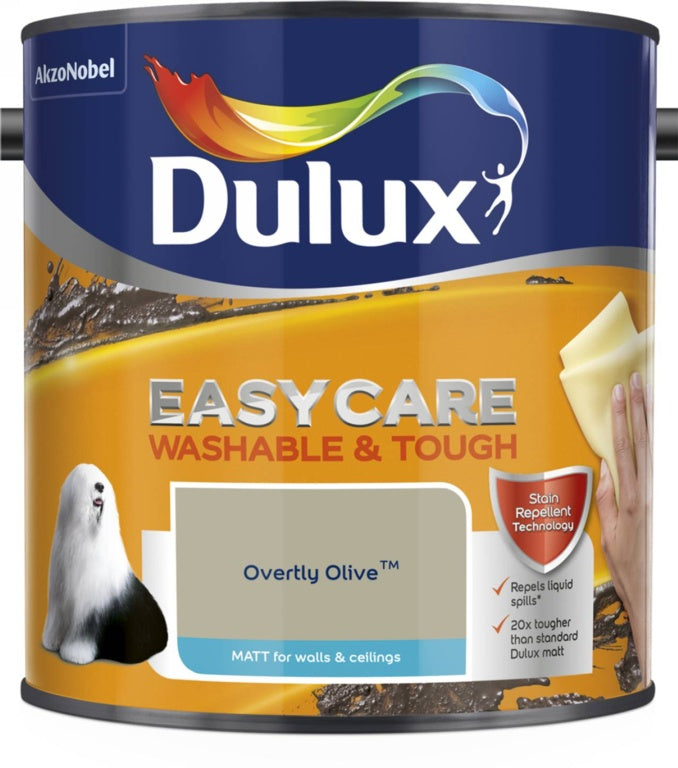 Dulux Easycare Matt 2.5L Overtly Olive