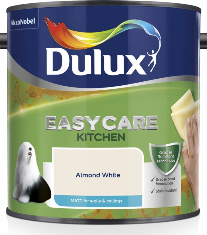 Dulux Easycare Kitchen Matt 2.5L Almond White