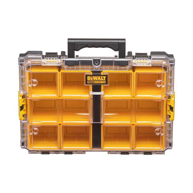 Dewalt Power Tools DS100 TOUGHSYSTEM™ 2.0 Toolbox with Clear Lid DeWALT Power Tools - RockBottom Northampton