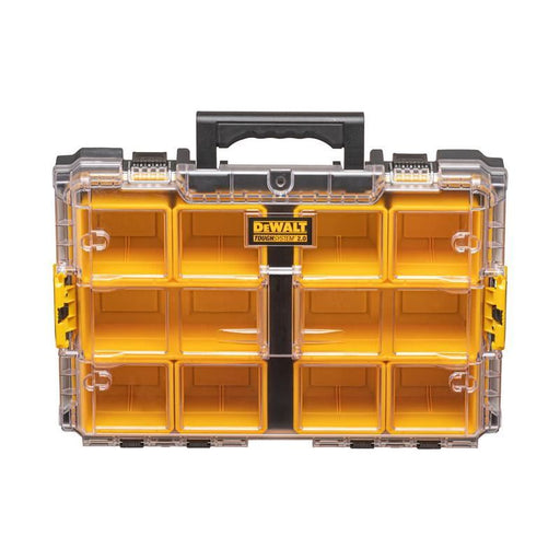 Dewalt Power Tools DS100 TOUGHSYSTEM™ 2.0 Toolbox with Clear Lid DeWALT Power Tools - RockBottom Northampton