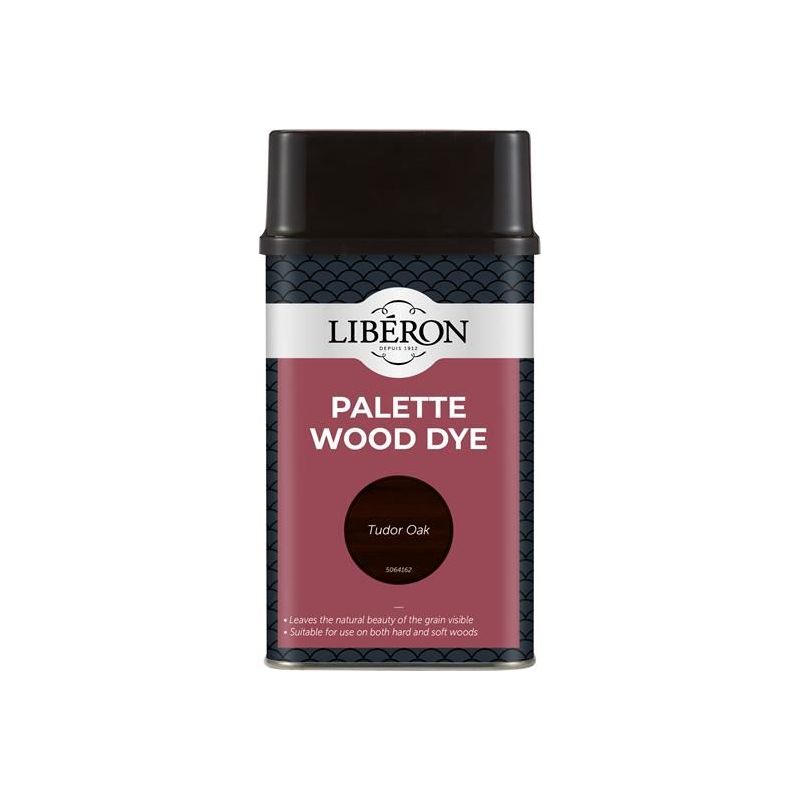 Liberon Palette Wood Dye Tudor Oak 500ml Liberon - RockBottom Northampton