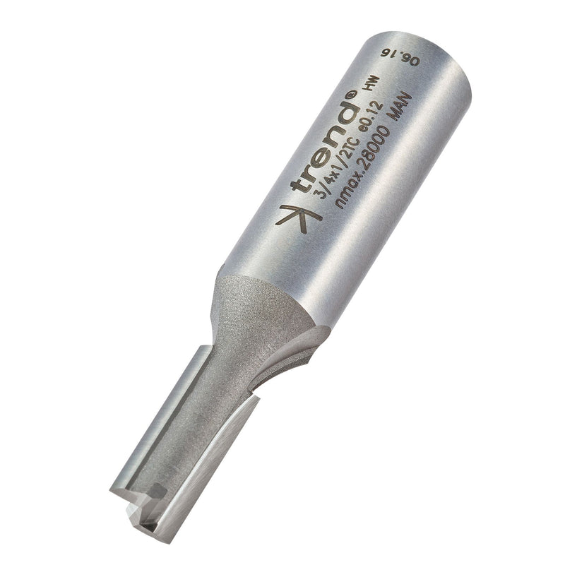 Trend 3/4X1/2TC Two Flute Cutter 8mm