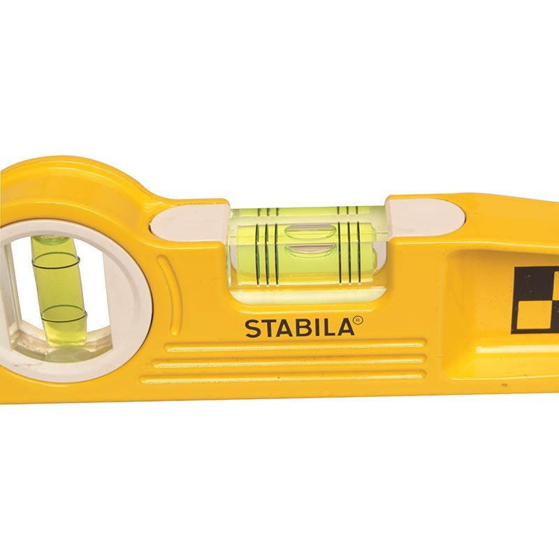 Stabila 81 SV REM W360 Rare Earth Magnetic Torpedo Level 25cm Rotating Stabila - RockBottom Nothampton
