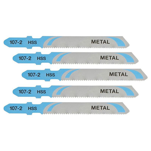 Dewalt Power Tools HSS Metal Cutting Jigsaw Blades Pack of 5 T118A DeWALT Power Tools - RockBottom Northampton