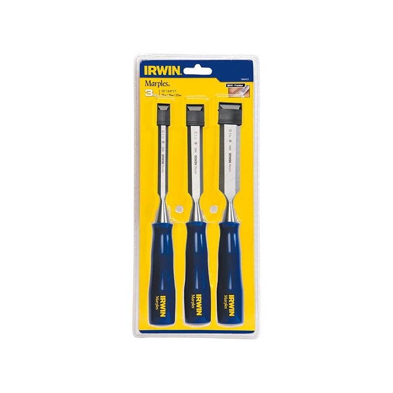 Irwin® Marples® M444 Bevel Edge Chisel Blue Chip Handle Set, 3 Piece IRWIN® Marples® - RockBottom Northampton