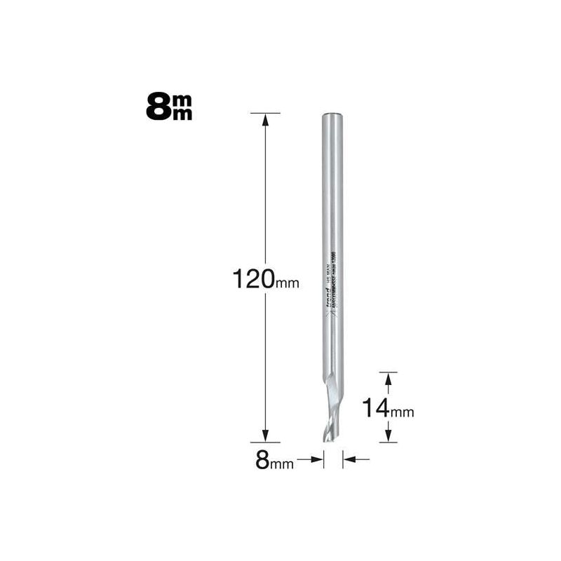 Trend 50/51 x 8mm HSSE Helical Plunge Bit 8mm Trend - RockBottom Northampton