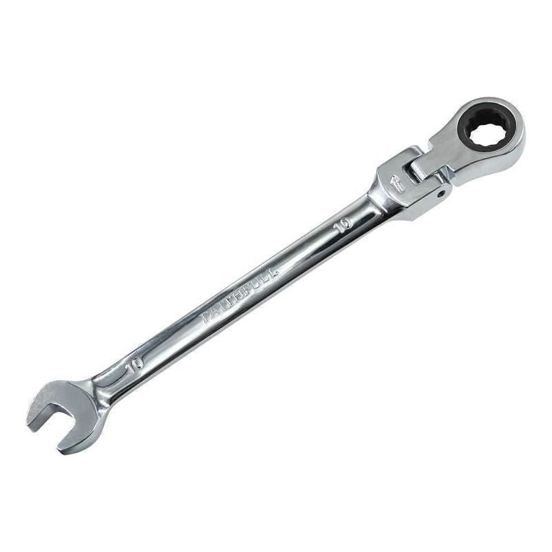 Faithfull Ratchet Combination Spanner Flex Head CV 11mm Faithfull - RockBottom Northampton