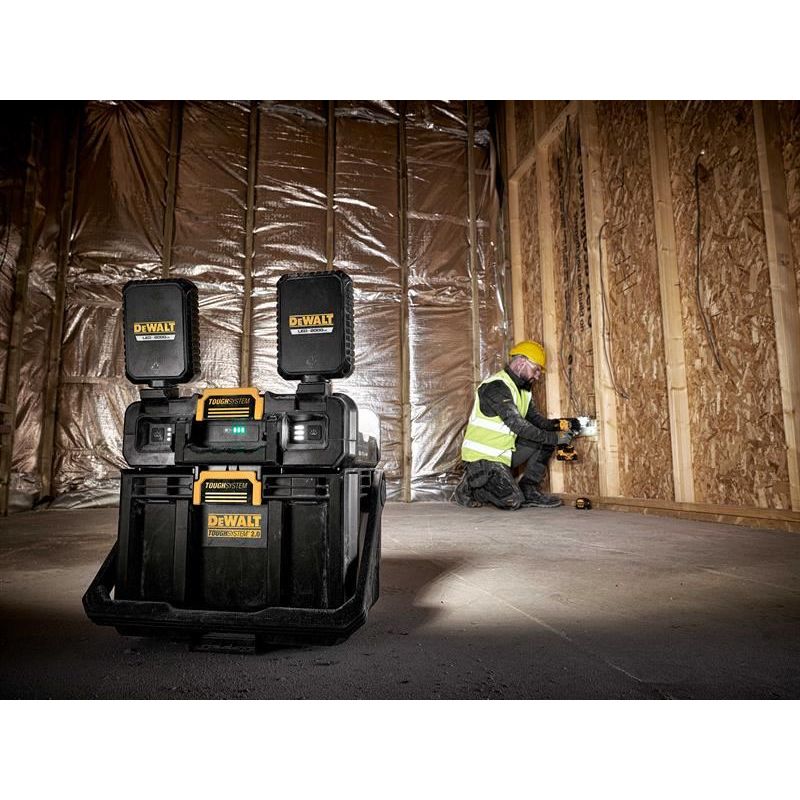 Dewalt Power Tools TOUGHSYSTEM™ 2.0 Task Box & Light DeWALT Power Tools - RockBottom Northampton