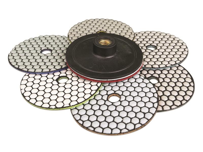 MEXCO Ceramica Diamond Dry Polishing Kit, 8 Piece MEXCO - RockBottom Northampton