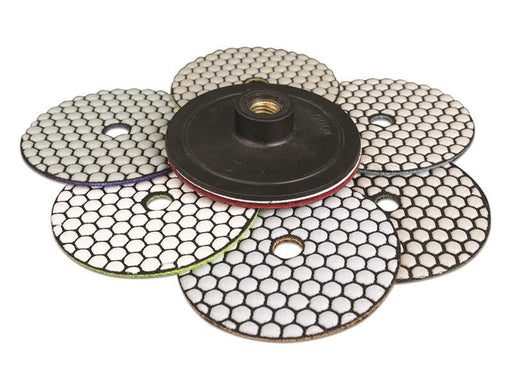 MEXCO Ceramica Diamond Dry Polishing Kit, 8 Piece MEXCO - RockBottom Northampton