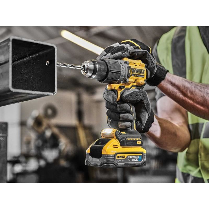 Dewalt Power Tools DCD805H2T XR BL G3 Combi 18V 2 x 5.0Ah POWERSTACK™ Li-ion DeWALT Power Tools - RockBottom Northampton