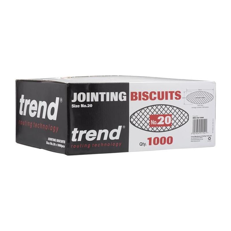 Trend BSC/20/1000 Biscuits No.20 (Pack 1000) Trend - RockBottom Northampton
