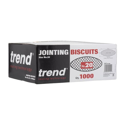 Trend BSC/20/1000 Biscuits No.20 (Pack 1000) Trend - RockBottom Northampton