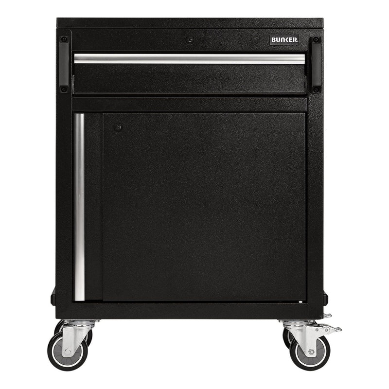 Draper Bunker Modular Power Tool Mobile Cabinet, 1 Drawer, 1 Door, 646mm Draper - Town Tools