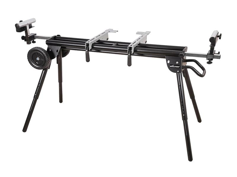 Evolution - XL Rolling Mitre Saw Stand with Universal Fittings