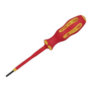 Draper XP1000 VDE Plain Slot Screwdriver, 2.5 x 75mm 64367 Draper - Town Tools 