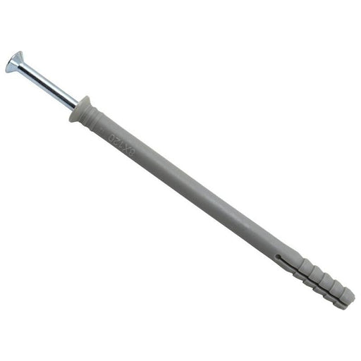 Masonmate® Nylon Hammer-In Fixing 8 x 120mm (50) MASONMATE® - RockBottom Northampton