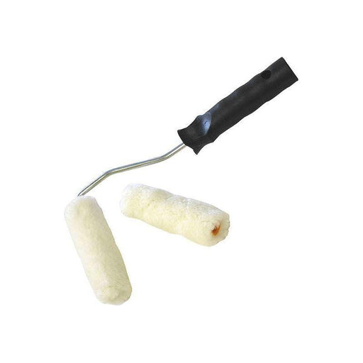 Faithfull Mini Roller Kit Frame & 2 Refills 100mm (4in) Faithfull - RockBottom Northampton