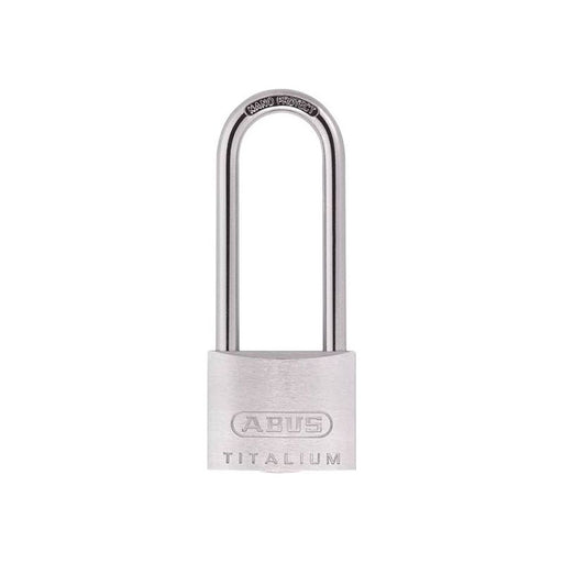 Abus Mechanical 80TI/40mm TITALIUM™ Padlock 40mm Long Shackle Keyed Alike KA8012 ABUS Mechanical - RockBottom Northampton 