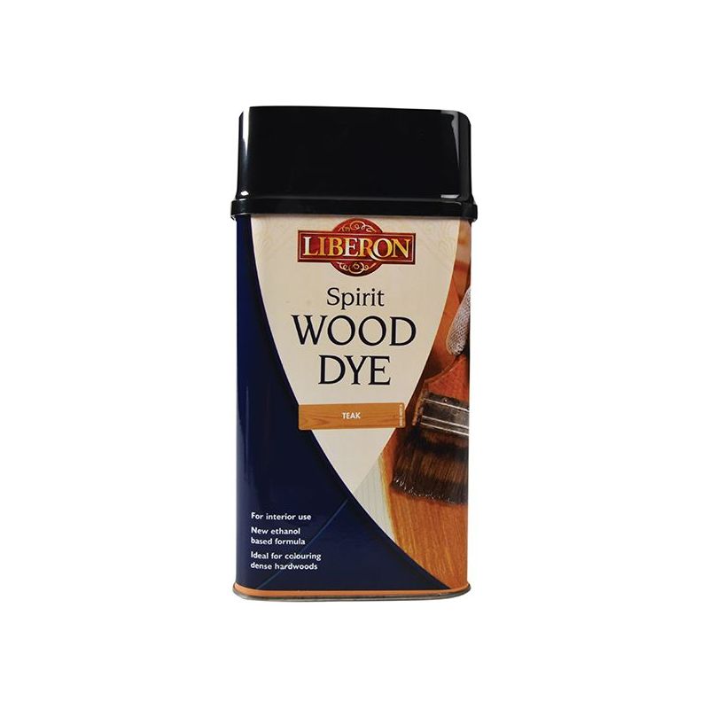 Liberon Spirit Wood Dye Teak 1 litre Liberon - RockBottom Northampton