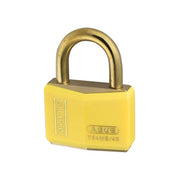 Abus Mechanical T84MB/40mm Yellow Rustproof Padlock Keyed Alike 8402 ABUS Mechanical - RockBottom Northampton 