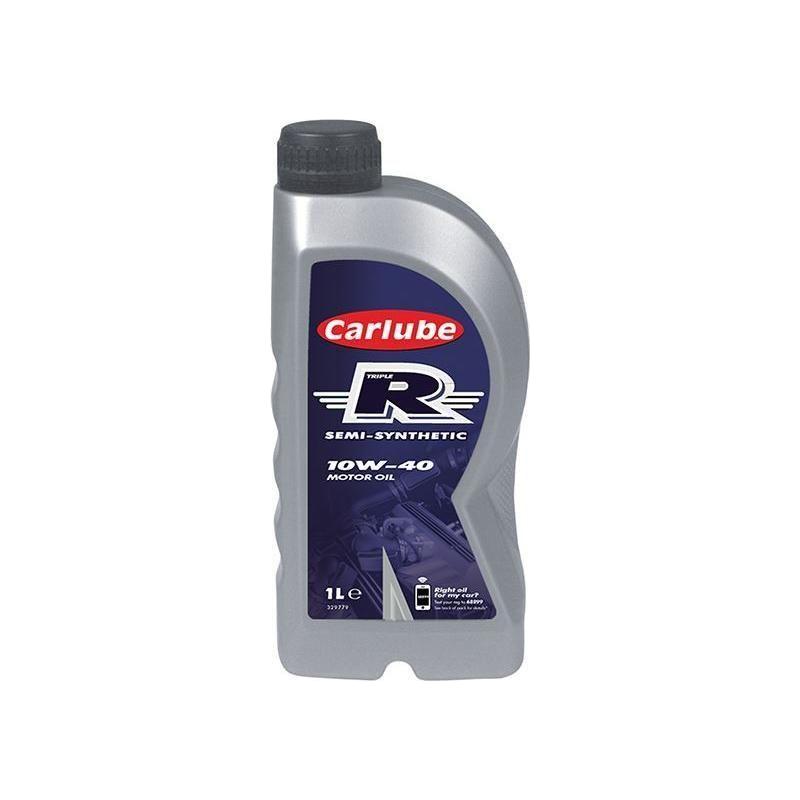 Carlube Triple R 10W-40 Semi-Synthetic Engine Oil 1 litre Carlube - RockBottom Northampton