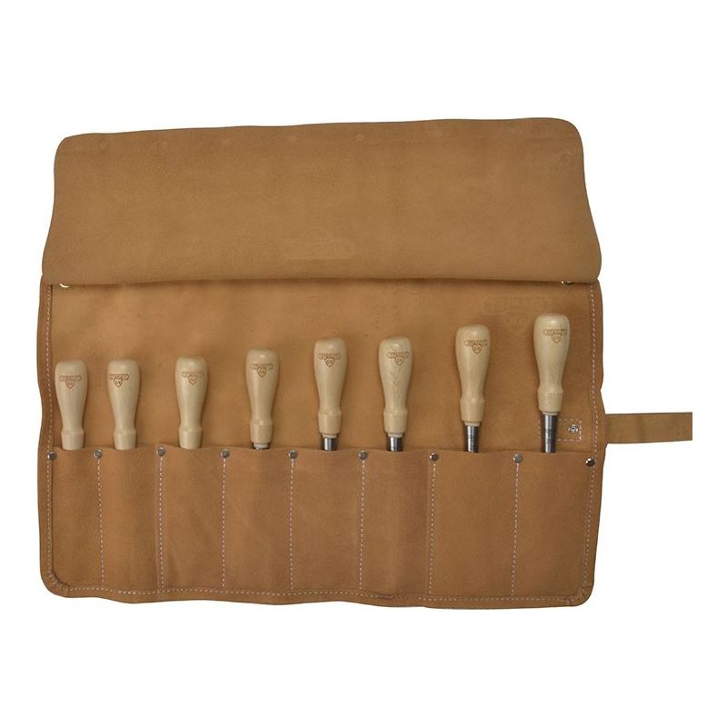 Stanley® Hand Tools Sweetheart Socket Chisel Set, 8 Piece: 3 6 8 12 15 18 25 & 32mm STANLEY® Hand Tools - RockBottom Nothampton