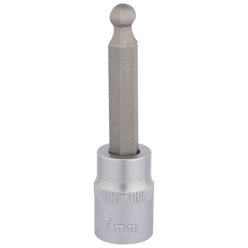 Draper Ball End Hexagonal Socket Bits, 3/8" Sq. Dr., 7mm 16290 Draper - Town Tools 